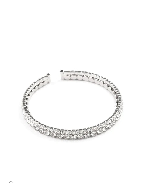 Fairytale Sparkle ~ White Bracelet