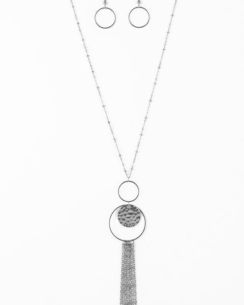 Faith Makes All Things Possible ~ Silver Necklace