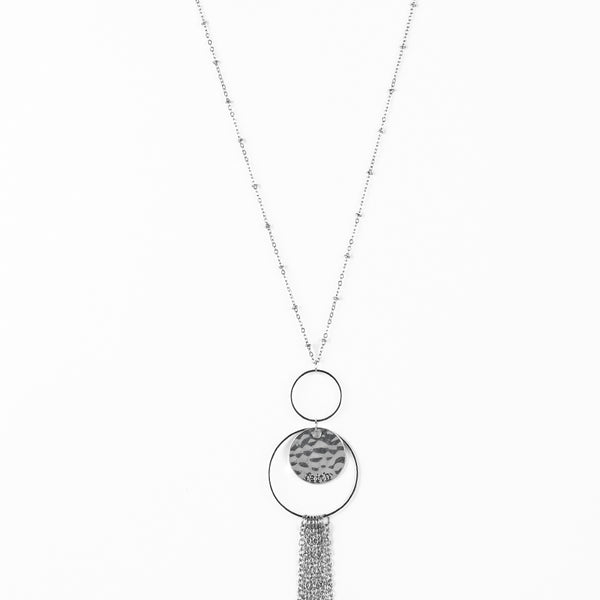 Faith Makes All Things Possible ~ Silver Necklace