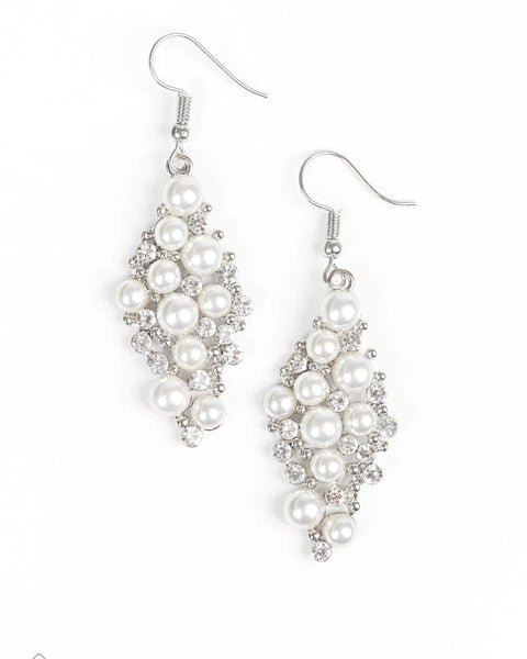 Famous Fashion ~ White Earrings