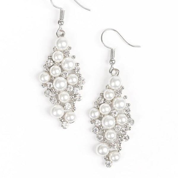 Famous Fashion ~ White Earrings