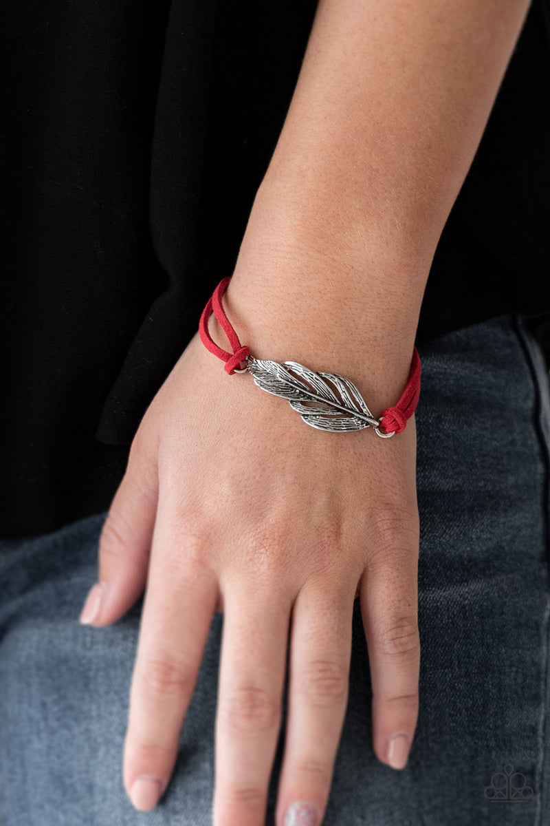 Faster Than FLIGHT ~ Red Bracelet