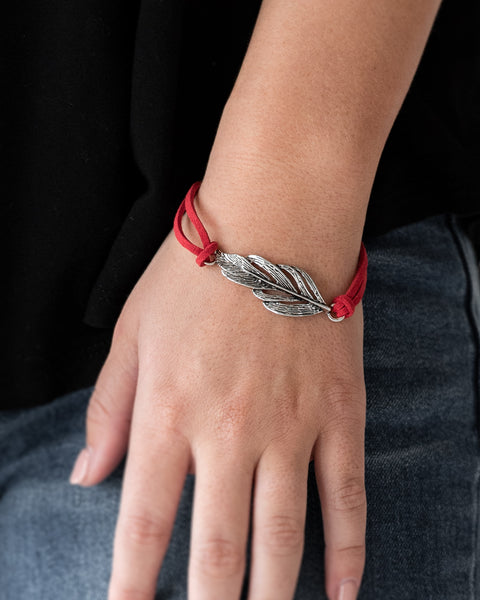 Faster Than FLIGHT ~ Red Bracelet