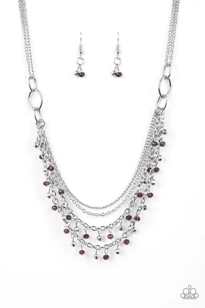 Financially Fabulous ~ Purple Necklace