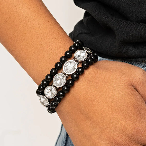 Flawlessly Flattering ~ Black Bracelets