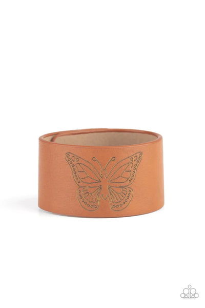 Flirty Flutter ~ Brown Bracelet