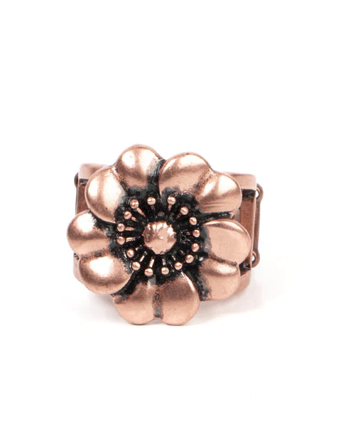 Floral Farmstead ~ Copper Ring