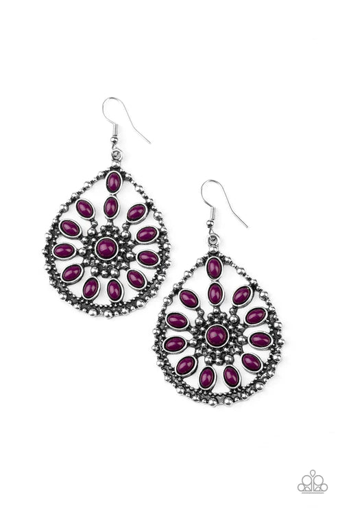 Free To Roam ~ Purple Earrings