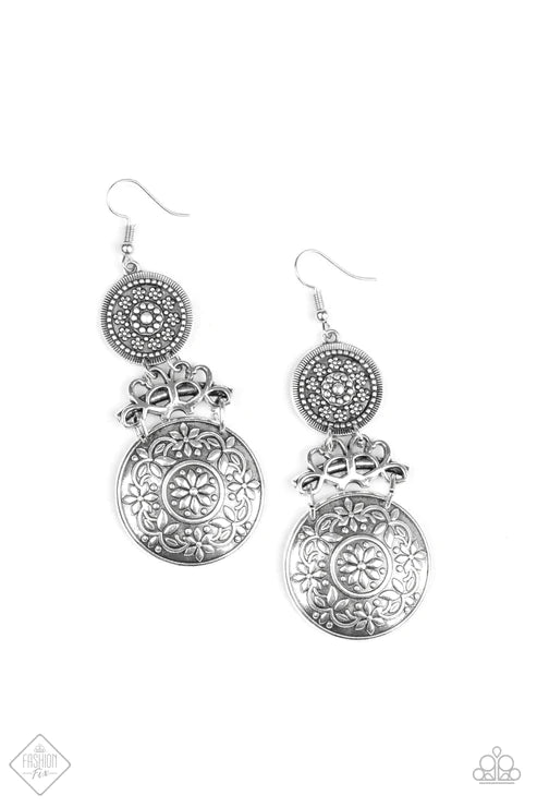 Garden Adventure ~ Silver Earrings