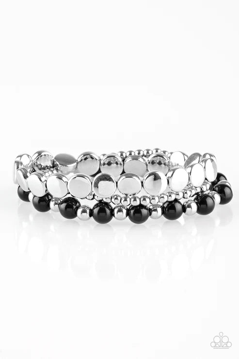 Girly Girl Glamour ~ Black Bracelet