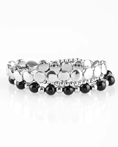 Girly Girl Glamour ~ Black Bracelet