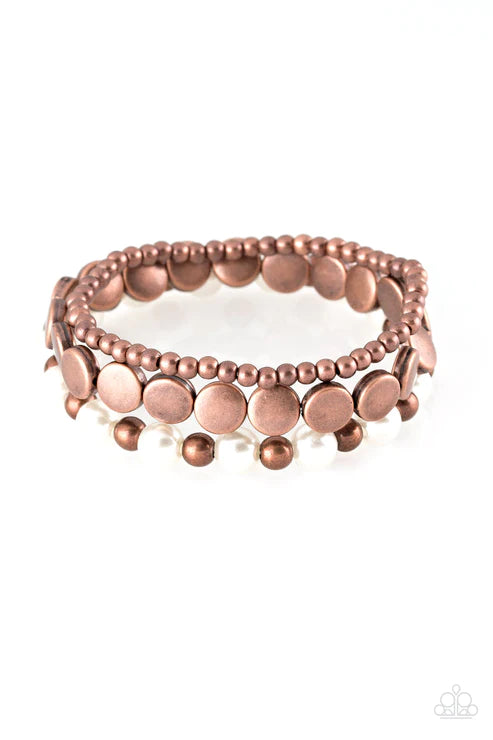 Girly Girl Glamour ~ Copper Bracelet