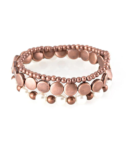 Girly Girl Glamour ~ Copper Bracelet