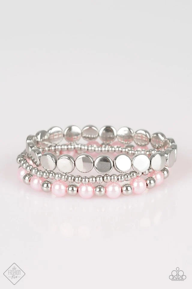 Girly Girl Glamour ~ Pink Bracelet