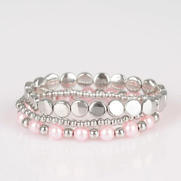 Girly Girl Glamour ~ Pink Bracelet