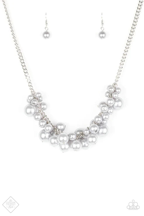 Glam Queen ~ Silver Necklace