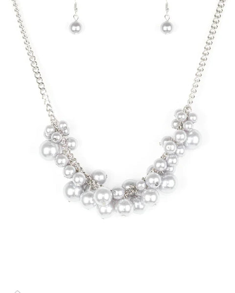 Glam Queen ~ Silver Necklace