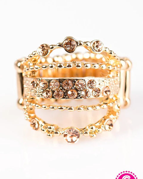 GLEAM Chaser ~ Gold Ring