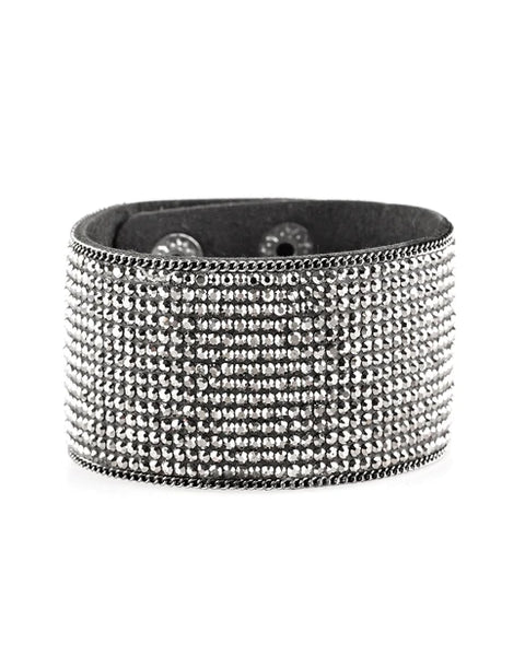 Glitter Gossip ~ Black Urban Bracelet