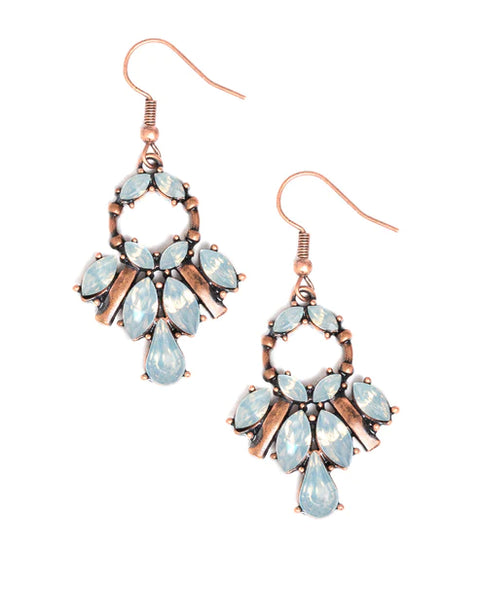 Glowing Allure ~ Copper Earrings