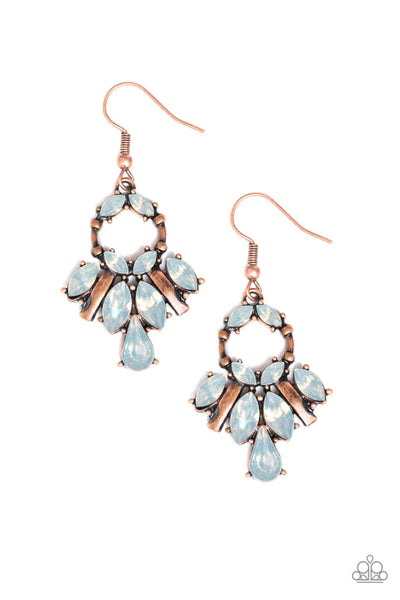 Glowing Allure ~ Copper Earrings