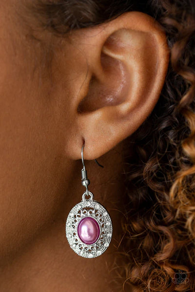 Good LUXE To You ~ Purple Earrings