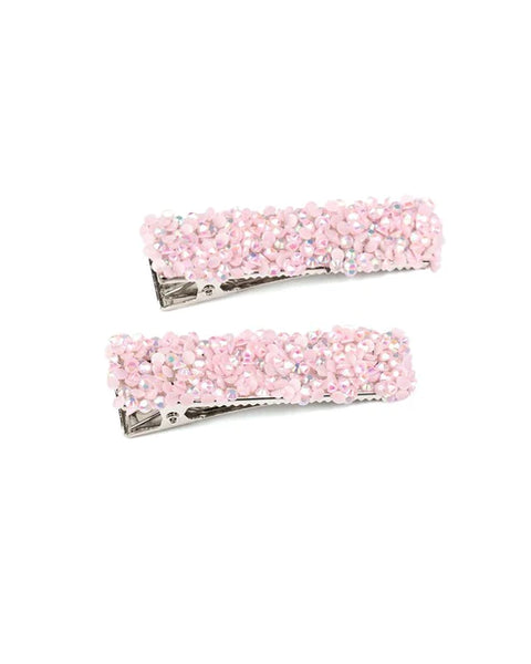 HAIR Comes Trouble ~ Pink Hair Clips