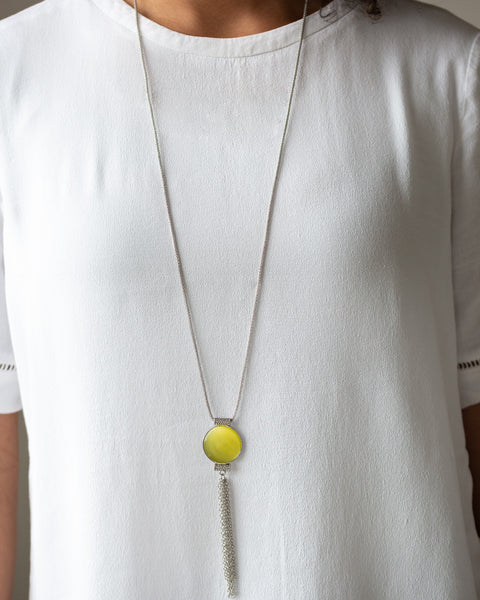 Happy As Can BEAM ~ Yellow Necklace