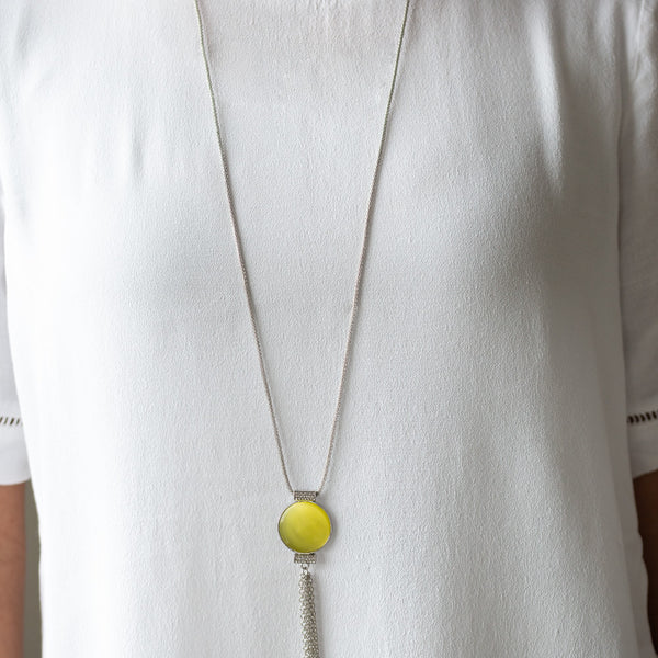 Happy As Can BEAM ~ Yellow Necklace