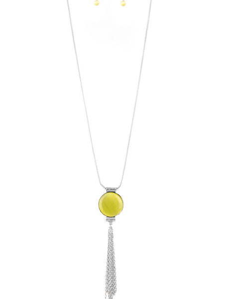 Happy As Can BEAM ~ Yellow Necklace