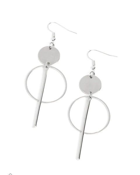 Harmoniously Balanced ~ Silver Earrings