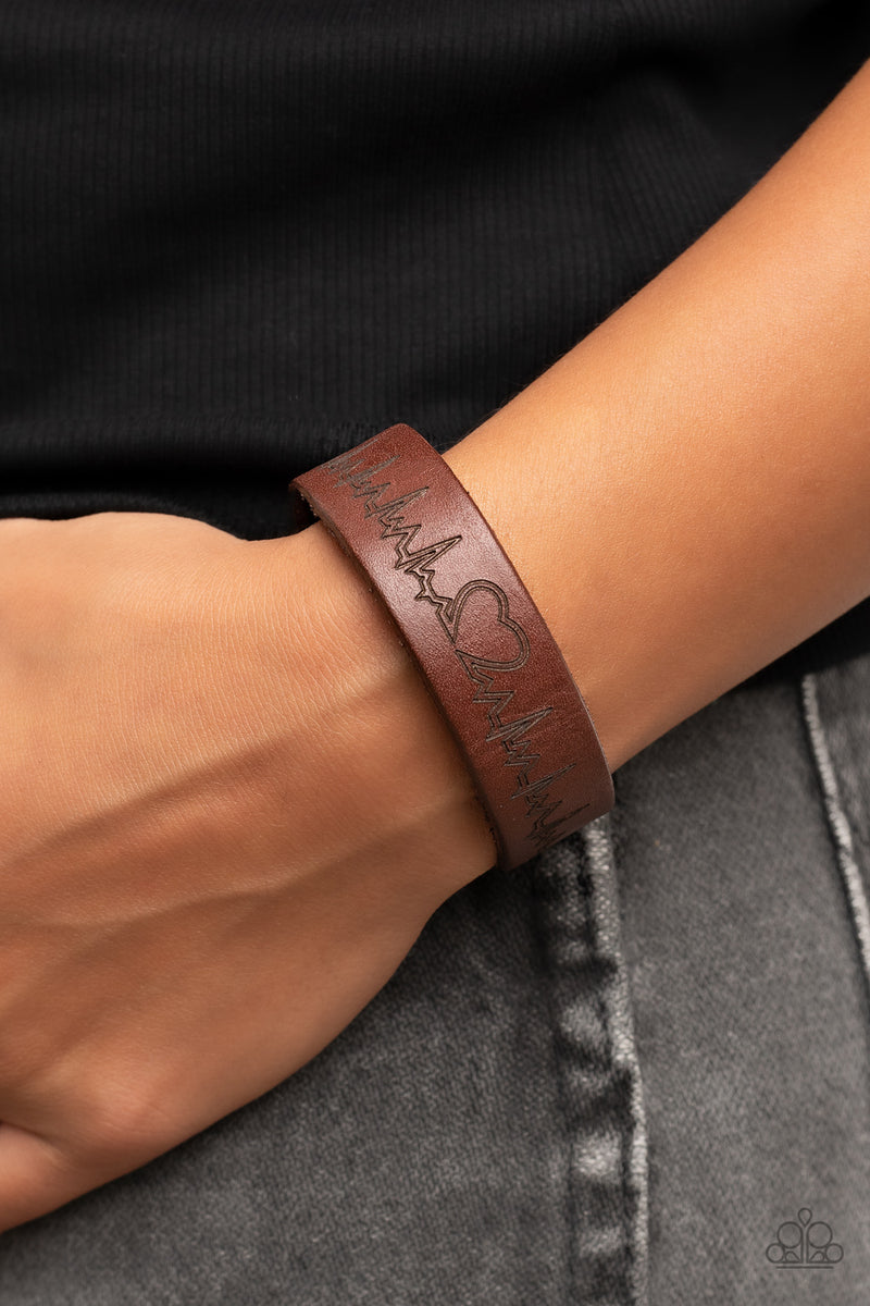 Haute Heartbeat ~ Brown Bracelet
