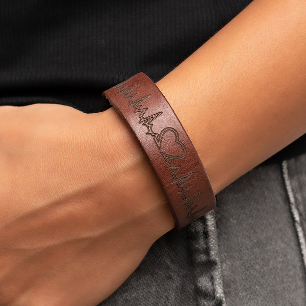 Haute Heartbeat ~ Brown Bracelet