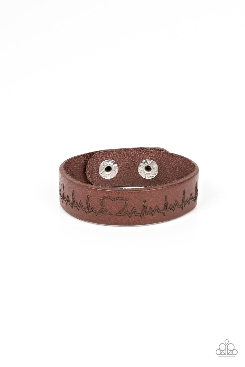 Haute Heartbeat ~ Brown Bracelet