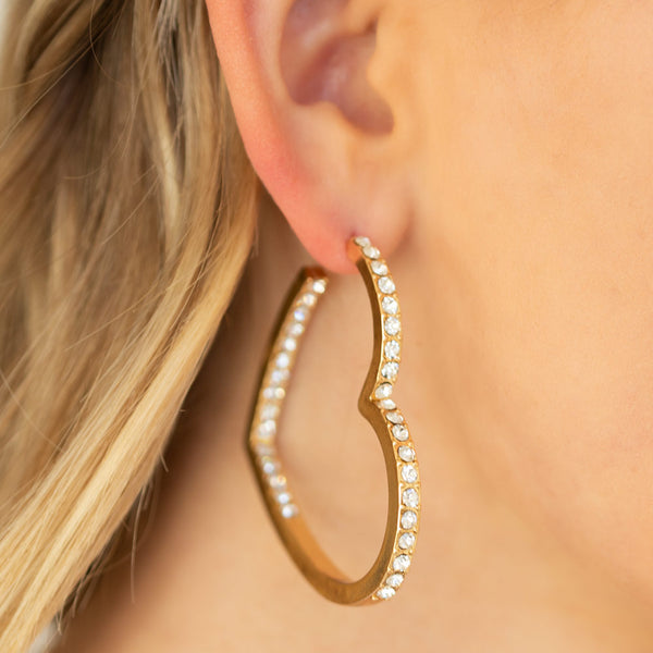 Heartbreaker ~ Gold Earrings