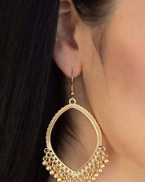 Heirloom Harmony ~ Gold Earrings