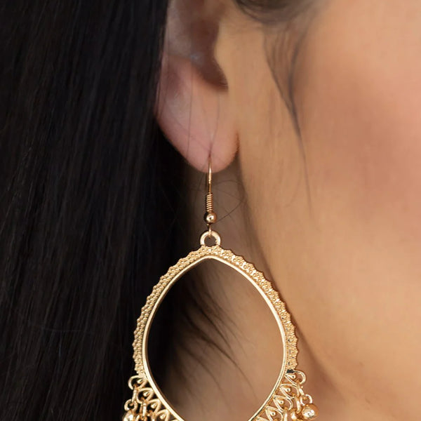 Heirloom Harmony ~ Gold Earrings