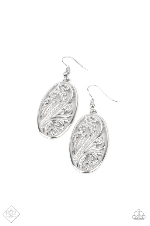 High Tide Terrace ~ Silver Earrings