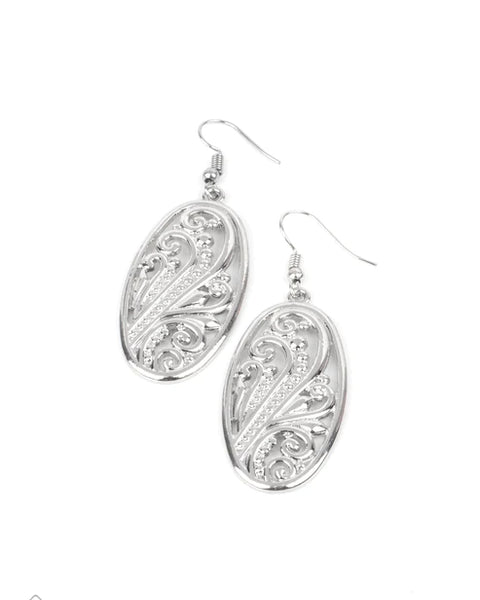 High Tide Terrace ~ Silver Earrings