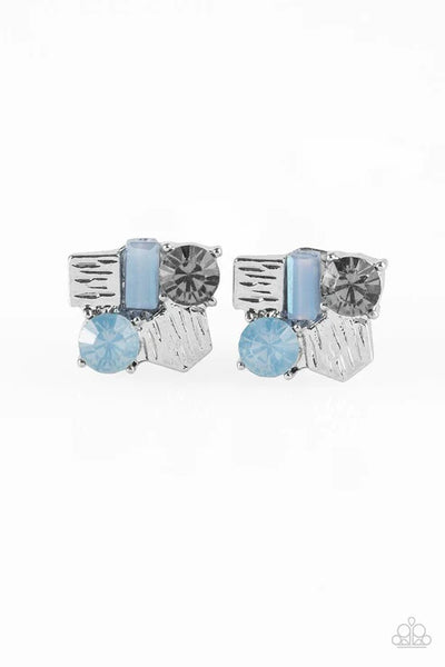 Ill Beam Back ~ Blue Earrings