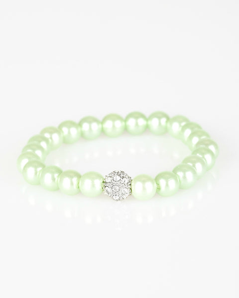 Im Here For The Bride ~ Green Bracelet