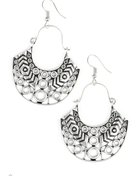 Indigenous Idol ~ Silver Earrings