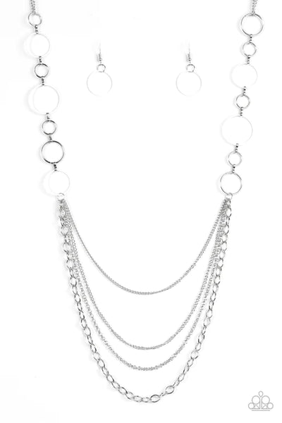 Industrial Circus ~ White Necklace