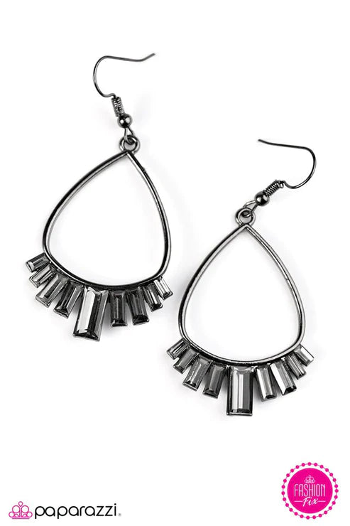 Inner Diva ~ Black Earrings