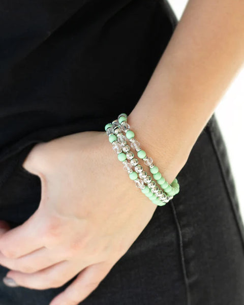 Irresistibly Irresistible ~ Green Bracelet