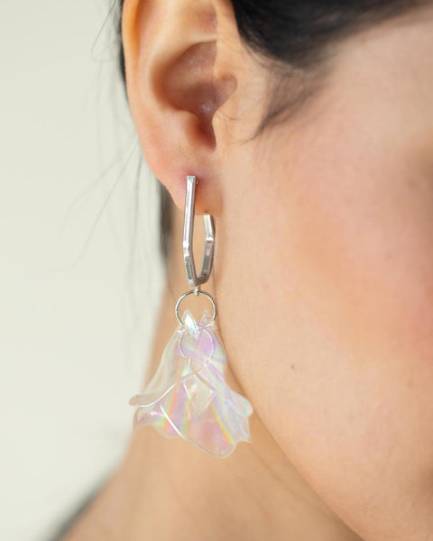 Jaw Droppingly Jelly ~ Silver Earrings