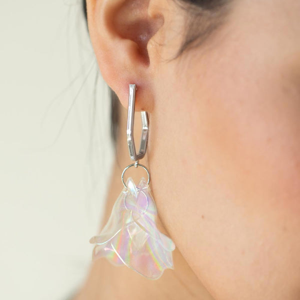 Jaw Droppingly Jelly ~ Silver Earrings