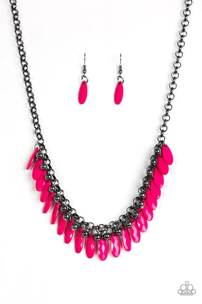 Jersey Shore ~ Pink Necklace