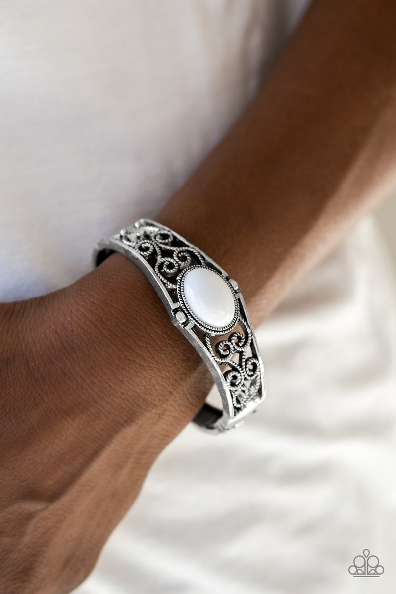 Joyful Journeys ~ White Bracelets