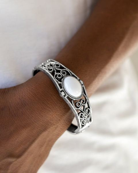 Joyful Journeys ~ White Bracelets